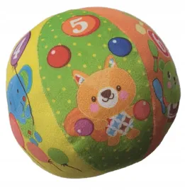 kolorowa-miekka-pileczka-z-dzwoneczkiem-cyrk