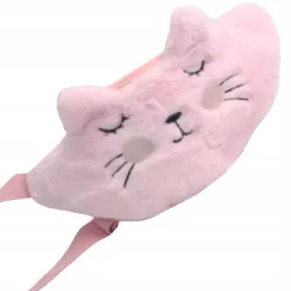 nerka-torebka-saszetka-futerko-kotek-rozowa