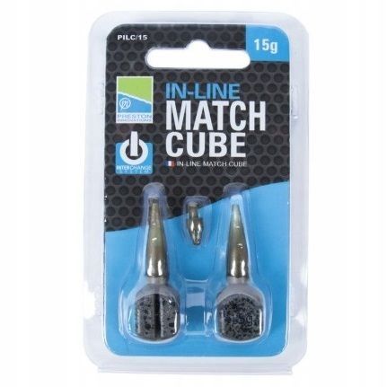 Zdjęcia - Ciężarek / koszyczek Preston ﻿Ciężarki DO BOMBKI  In-Line Match Cube 20g 