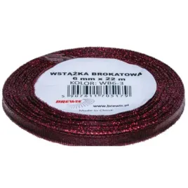wstazka-brokatowa-6mm-wb6-3-czerwona-brewis