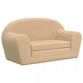 2-os-sofa-dla-dzieci-rozkladana-kremowa-miekki-plusz