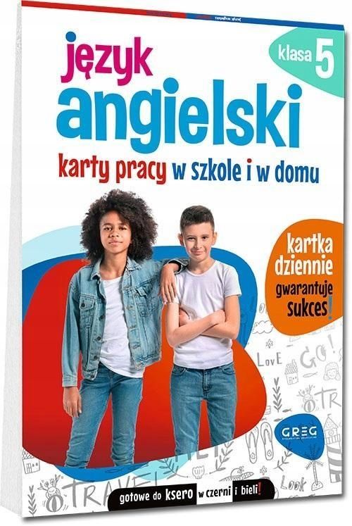 JĘzyk Angielski Karty Pracy W Szkole I W Domu Sp 5 Erlipl 3268