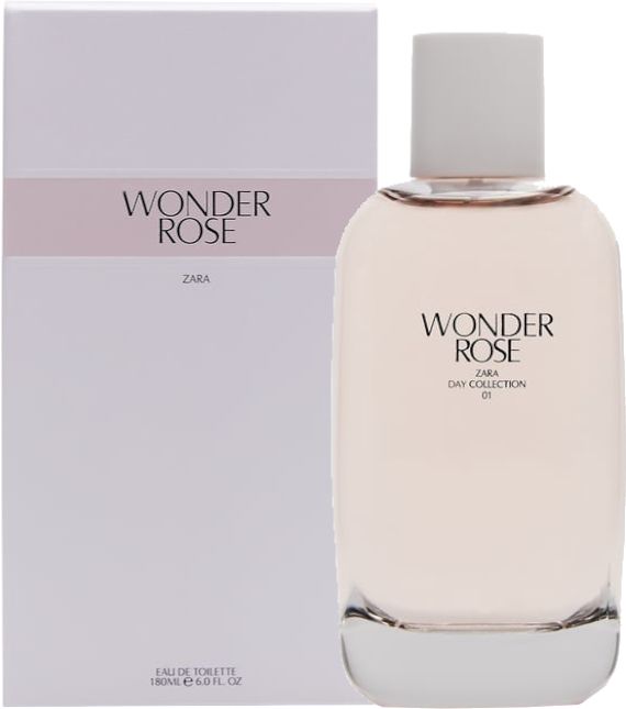 【For Nisha】ZARA Wonder Rose Perfumy Damskie ZARA WONDER ROSE 180ml EDT Pour Elle