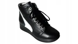 damskie-buty-sportowe-sznurowane-czarne-37