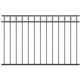 panel-ogrodzeniowy-stalowy-17-x-1-m-czarny