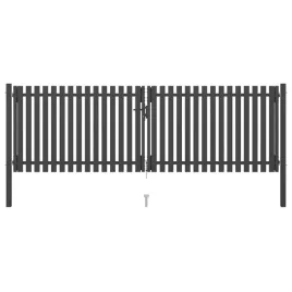 brama-ogrodzeniowa-stalowa-4-x-15-m-antracytowa