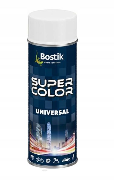 Фото - Фарба / емаль Bostik ﻿Lakier  biały mat 400 ml Spray 