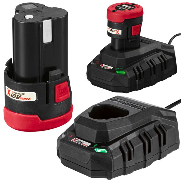 AKUMULATOR PARKSIDE BATERIA 12V 2AH Z ŁADOWARKA - ERLI.pl