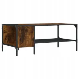 stolik-kawowy-z-polka-przydymiony-dab-100x51x40-cm