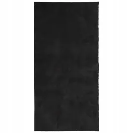 dywan-huarte-z-krotkim-wlosiem-czarny-100x200-cm