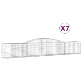 kosze-gabionowe-7-szt-400x50x60-80-cm-galwanizowane-zelazo