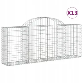 kosze-gabionowe-13-szt-200x30x80-100-cm-galwanizowane-zelazo