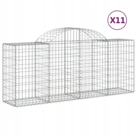 kosze-gabionowe-11-szt-200x50x80-100-cm-galwanizowane-zelazo