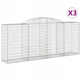 kosze-gabionowe-3-szt-300x50x120-140-cm-galwanizowane-zelazo