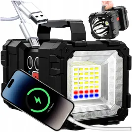 mocna-latarka-akumulatorowa-dwustronna-led-szperacz-powerbank-biwakowa-cree