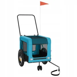 przyczepka-rowerowa-dla-zwierzat-tkanina-oxford-i-zelazo