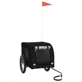 przyczepka-rowerowa-dla-zwierzat-tkanina-oxford-i-zelazo