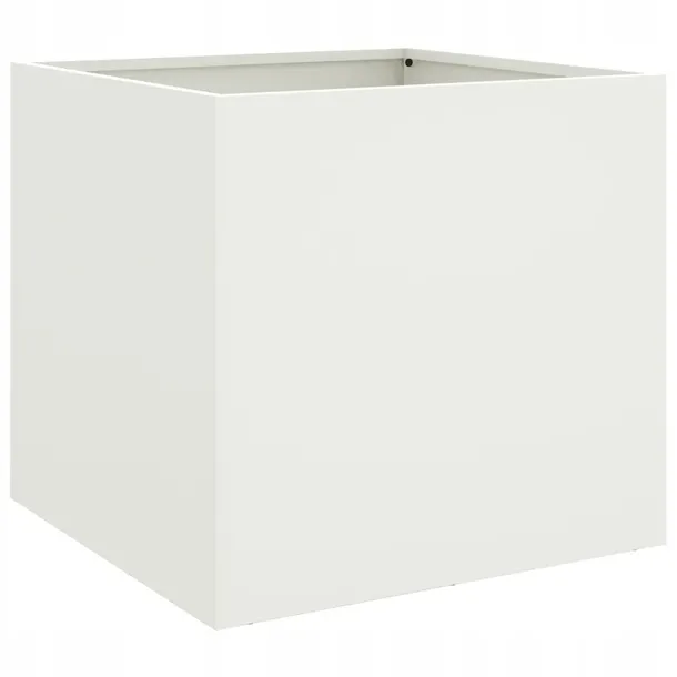 donica-biala-42x40x39-cm-stal-wysokosc-produktu-39-cm