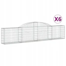 kosze-gabionowe-6-szt-300x30x60-80-cm-galwanizowane-zelazo