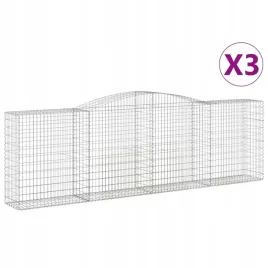 kosze-gabionowe-3-szt-400x50x120-140-cm-galwanizowane-zelazo