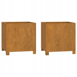 donice-na-nozkach-2-szt-rdzawe-42x40x43-cm-stal-kortenowska