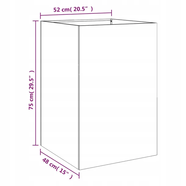 donica-biala-52x48x75-cm-stal-dlugosc-48-cm
