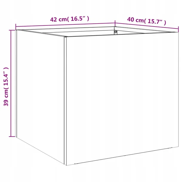 donica-biala-42x40x39-cm-stal-marka-vidaxl