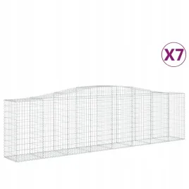 kosze-gabionowe-7-szt-400x50x100-120-cm-galwanizowane-zelazo