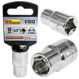 nasadka-krotka-klucz-nasadowy-13-mm-1-2-6-katna-chromowana-richmann-c1513