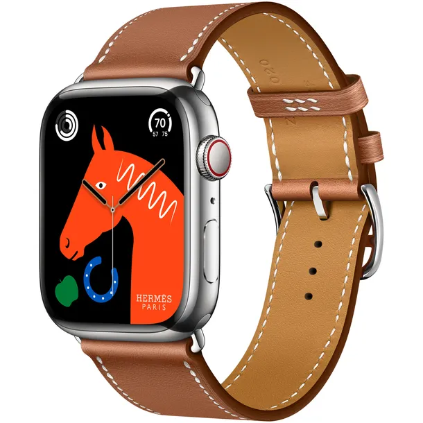 Apple Watch Series 8 Gps + Cellular 45mm Hermes Stalowy