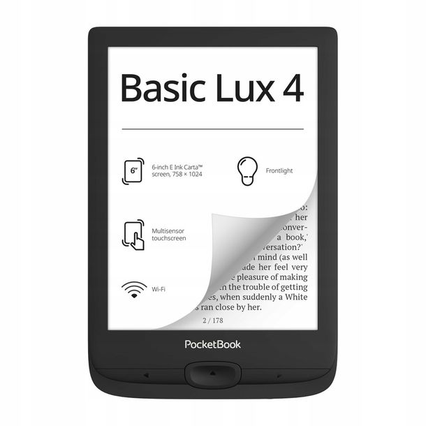 Czytnik PocketBook Basic Lux 4 (618) 8 GB 6 