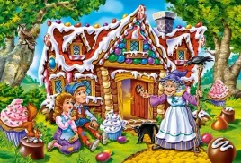 puzzle-40-maxi-ukladanka-bajka-jas-i-malgosia-chatka-slodycze-4-castor