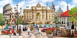 puzzle-4000-ukladanka-obraz-miasto-rzym-koloseum-watykan-di-trevi-9-castor