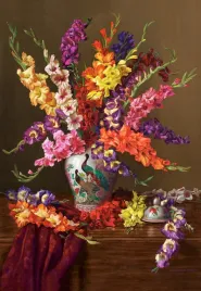 puzzle-1000-ukladanka-kwiaty-waza-wazon-bukiet-martwa-natura-9-castor