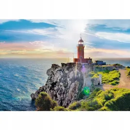 puzzle-1000-ukladanka-widok-morze-latarnia-morska-klif-grecja-12-trefl