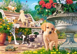 puzzle-100-ukladanka-dla-dzieci-pieski-park-szczeniaki-zwierzeta-6-castor