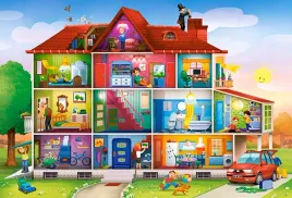 puzzle-40-maxi-ukladanka-dla-dzieci-dom-pokoje-auto-domowe-zycie-4-castor