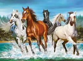 puzzle-2000-ukladanka-widok-zwierzeta-konie-w-galopie-mustangi-9-castor