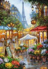 puzzle-1000-ukladanka-obraz-ulica-paryz-kwiaty-wieza-eiffla-9-castor