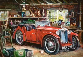 puzzle-1000-ukladanka-obraz-stary-auto-samochod-zabytek-garaz-9-castor