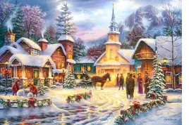 puzzle-1500-ukladanaka-gory-zima-miasto-swieta-kosciol-snieg-9-castor