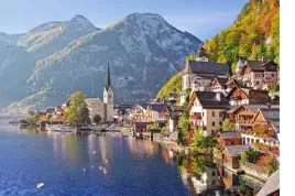 puzzle-500-ukladanka-krajobraz-gory-jezioro-miasto-hallsatat-alpy-9-castor