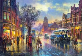 puzzle-1000-ukladanka-obraz-widok-miasto-londyn-ulica-autobus-9-castor