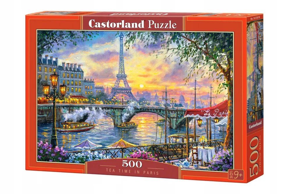 ファルシー(?)　絵 PUZZLE 500 UKŁADANKA PEJZAŻ OBRAZ WIDOK MIASTO PARYŻ FRANCJA 9+
