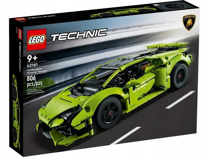 Zdjęcia - Klocki Lego ﻿ Technic - Lamborghini Huracán Tecnica | Modelowy Zestaw 806 Elementó 