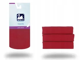 rajstopki-wola-cienka-bawelna-czerwone-140-146