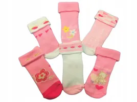 skarpetki-niemowlece-6-12m-dziewczynka-6-pak