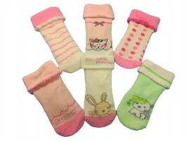 skarpetki-niemowlece-0-6m-dziewczynka-6-pak