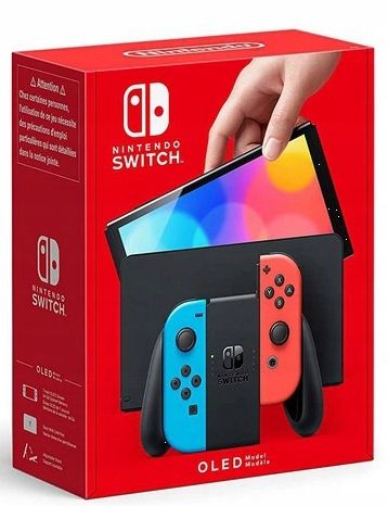 Nintendo Switch Nitendo swich oled Raty 0 Konsola Nintendo Switch OLED czarny – 181345385 - ERLI.pl