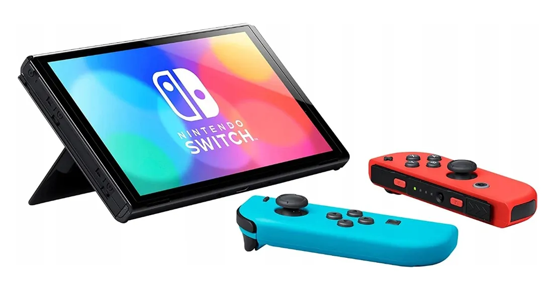 Raty 0 Konsola Nintendo Switch OLED czarny – 181345385 - ERLI.pl